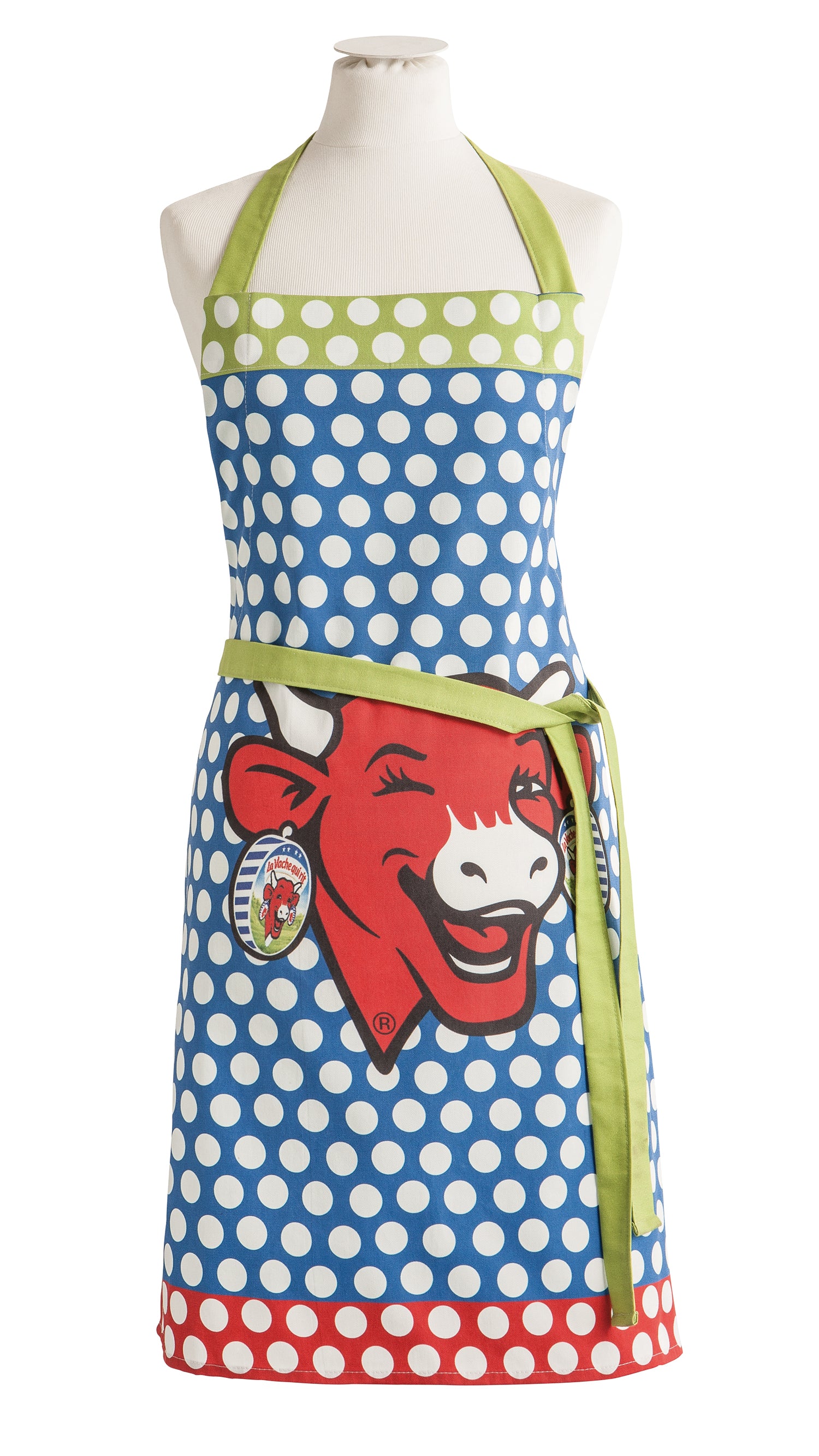 Tablier La Vache Qui Rit ® Pop Bleu