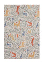 Torchon métis coton & lin imprimé Sweet Forest – Coucke