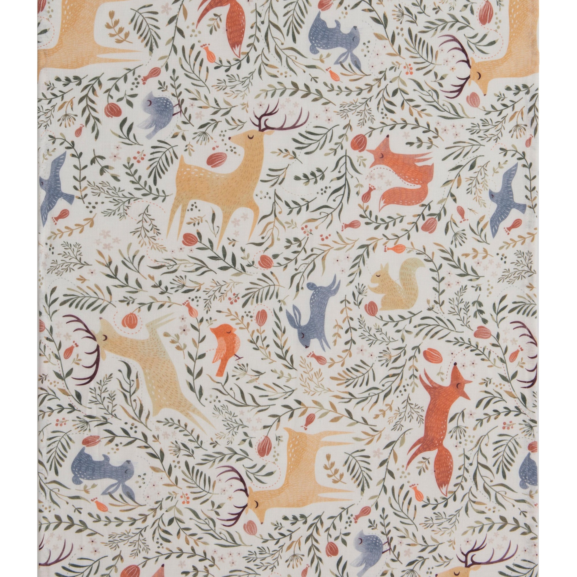 Torchon métis coton & lin imprimé Sweet Forest – Coucke