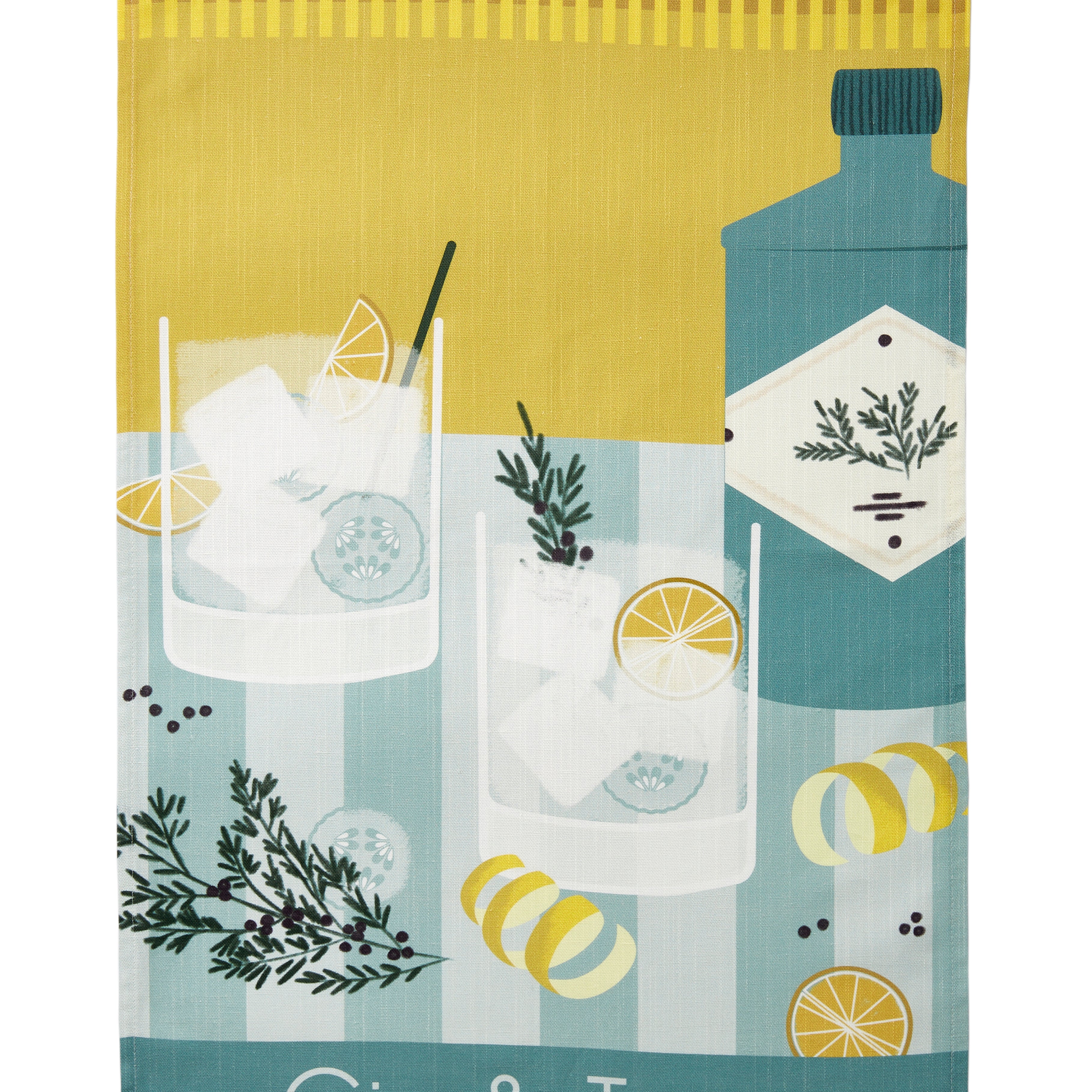 Gin & Tonic Tea Towel