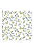 Serviettes de table métis coton & lin Zeste de Citron (Lot de 6) – Coucke