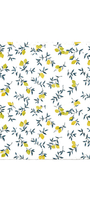 Serviettes de table métis coton & lin Zeste de Citron (Lot de 6) – Coucke