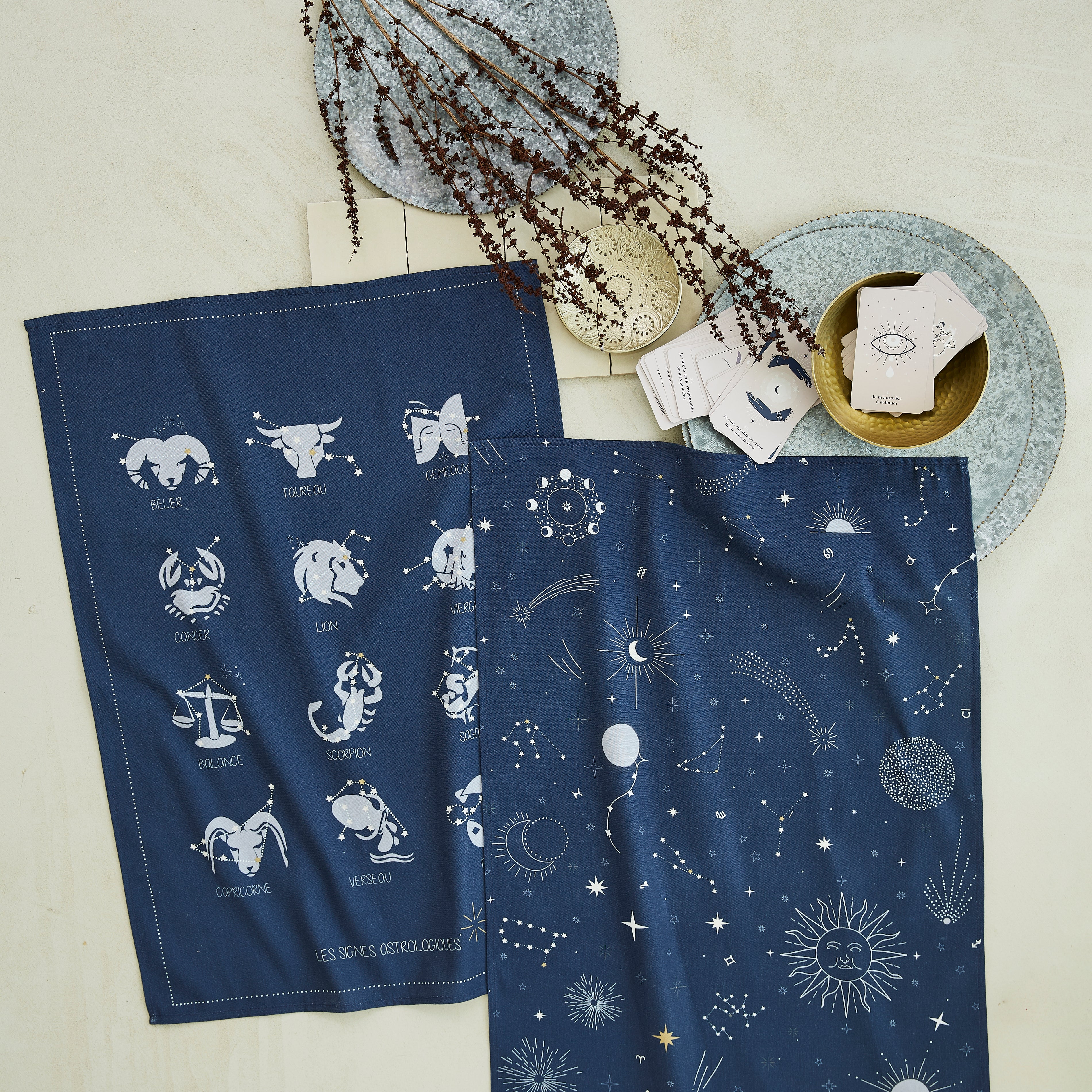 Astral Rectangular Tea Towel