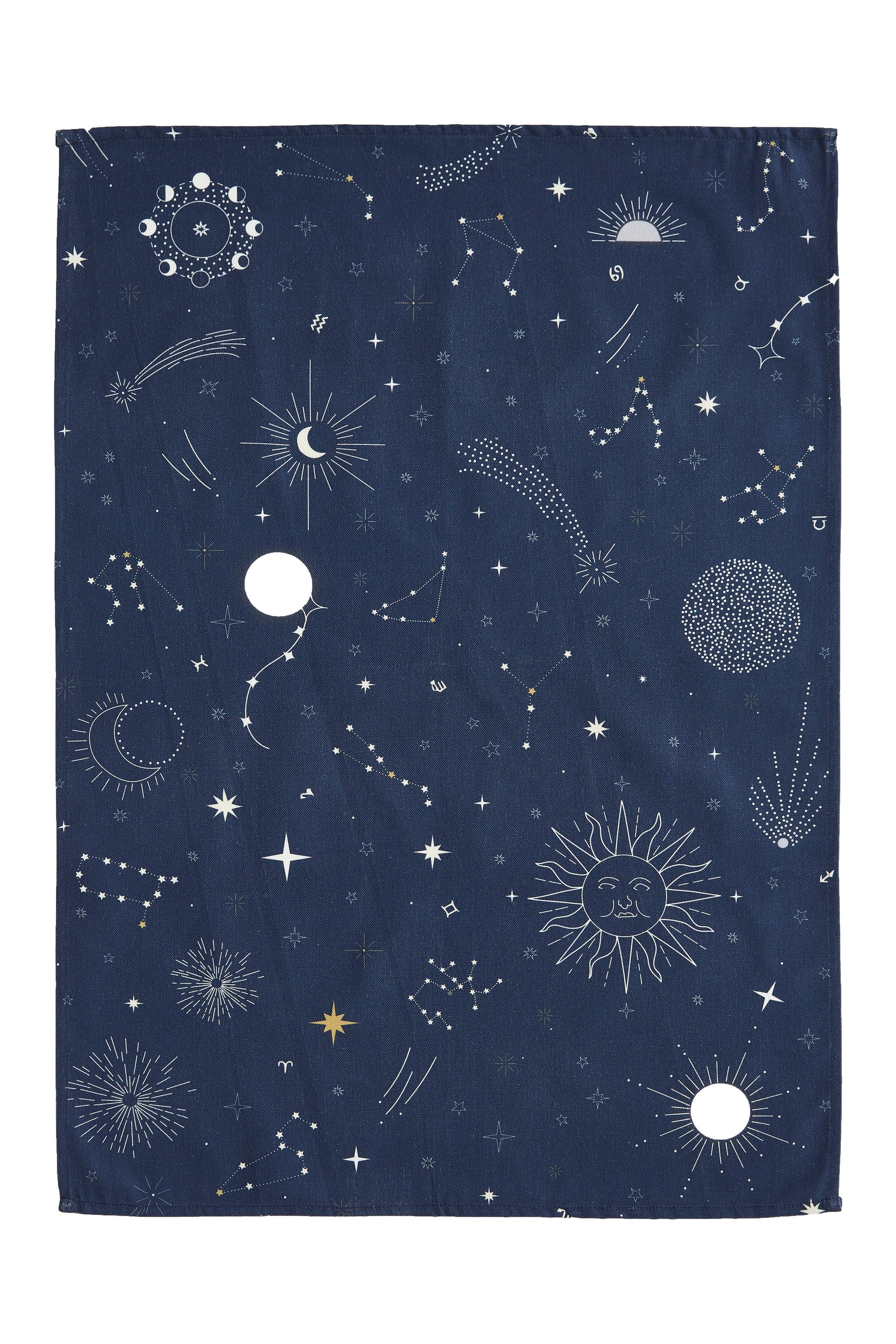 Torchon coton imprimé Astral – Coucke