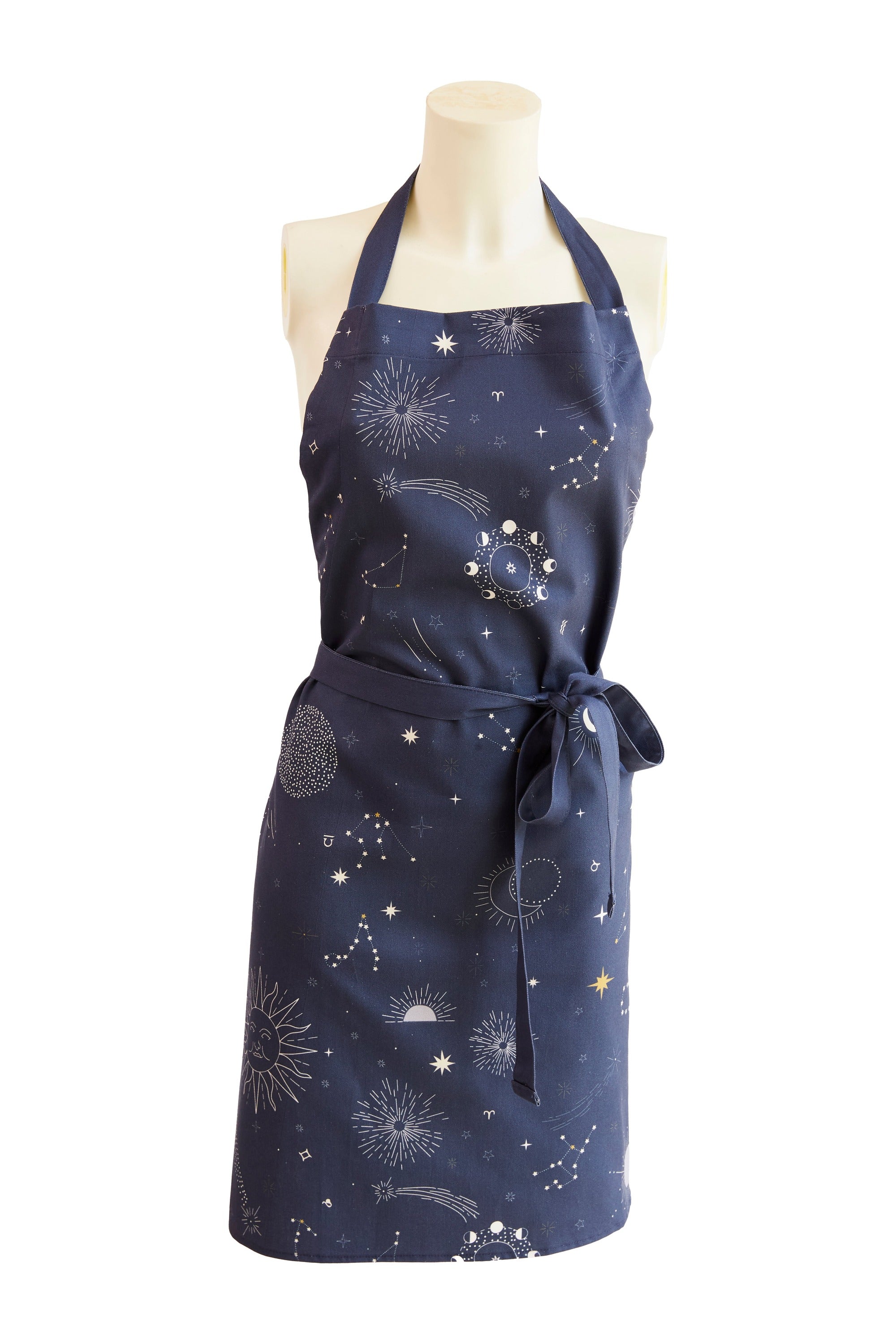 Tablier coton imprimé Astral – Coucke