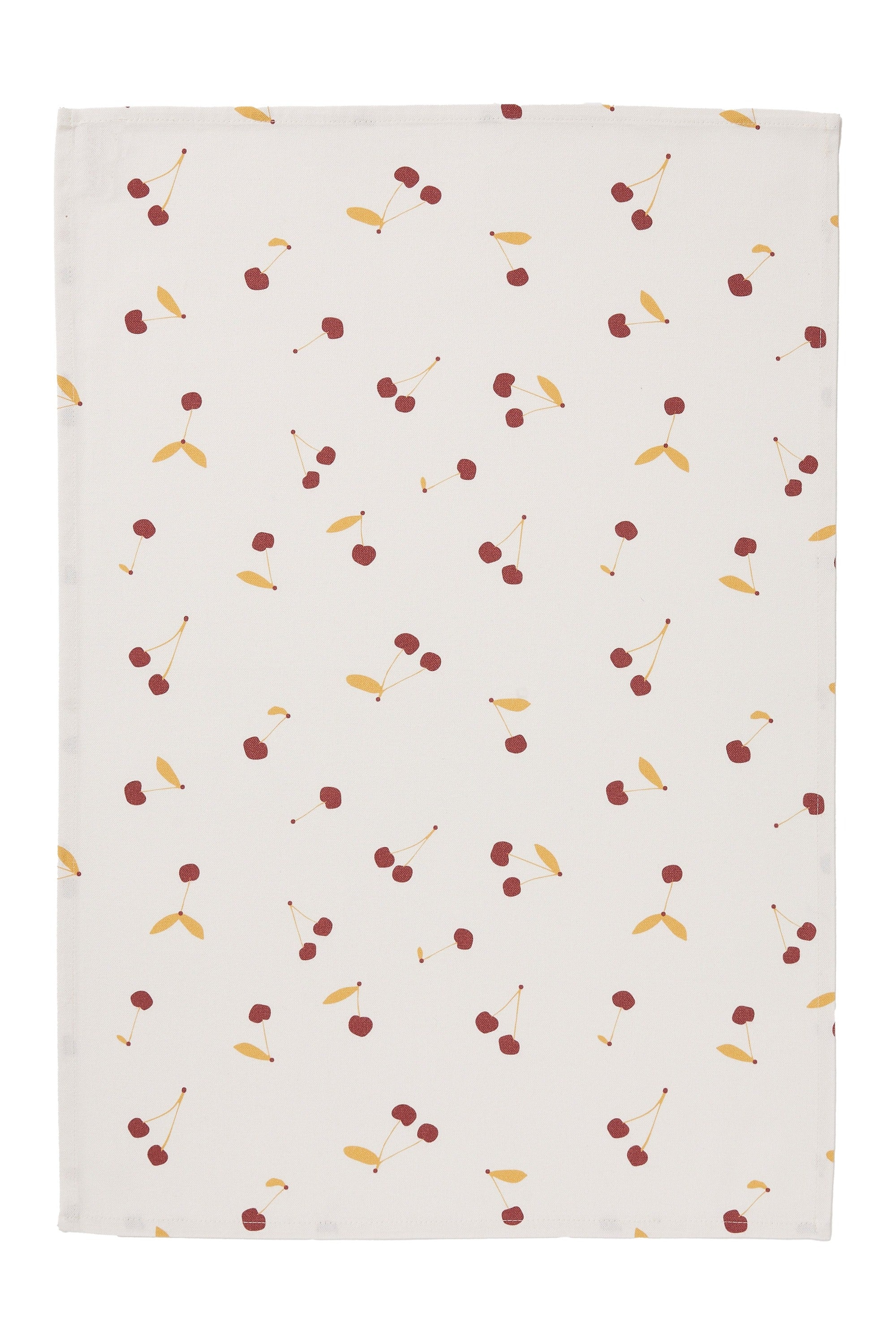 Torchon coton imprimé Les Cerises – Coucke