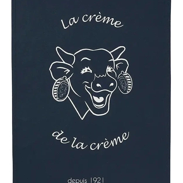 Torchon coton imprimé La Vache Qui Rit ® La Crème de la Crème – Coucke