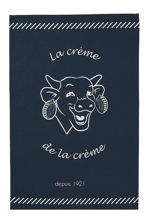 Torchon coton imprimé La Vache Qui Rit ® La Crème de la Crème – Coucke
