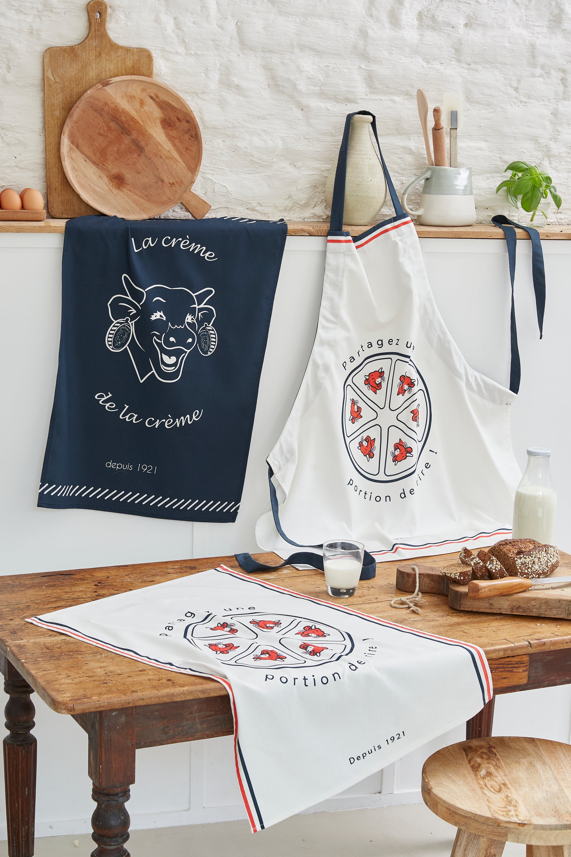 Tablier La Vache Qui Rit ® Portion de Rire