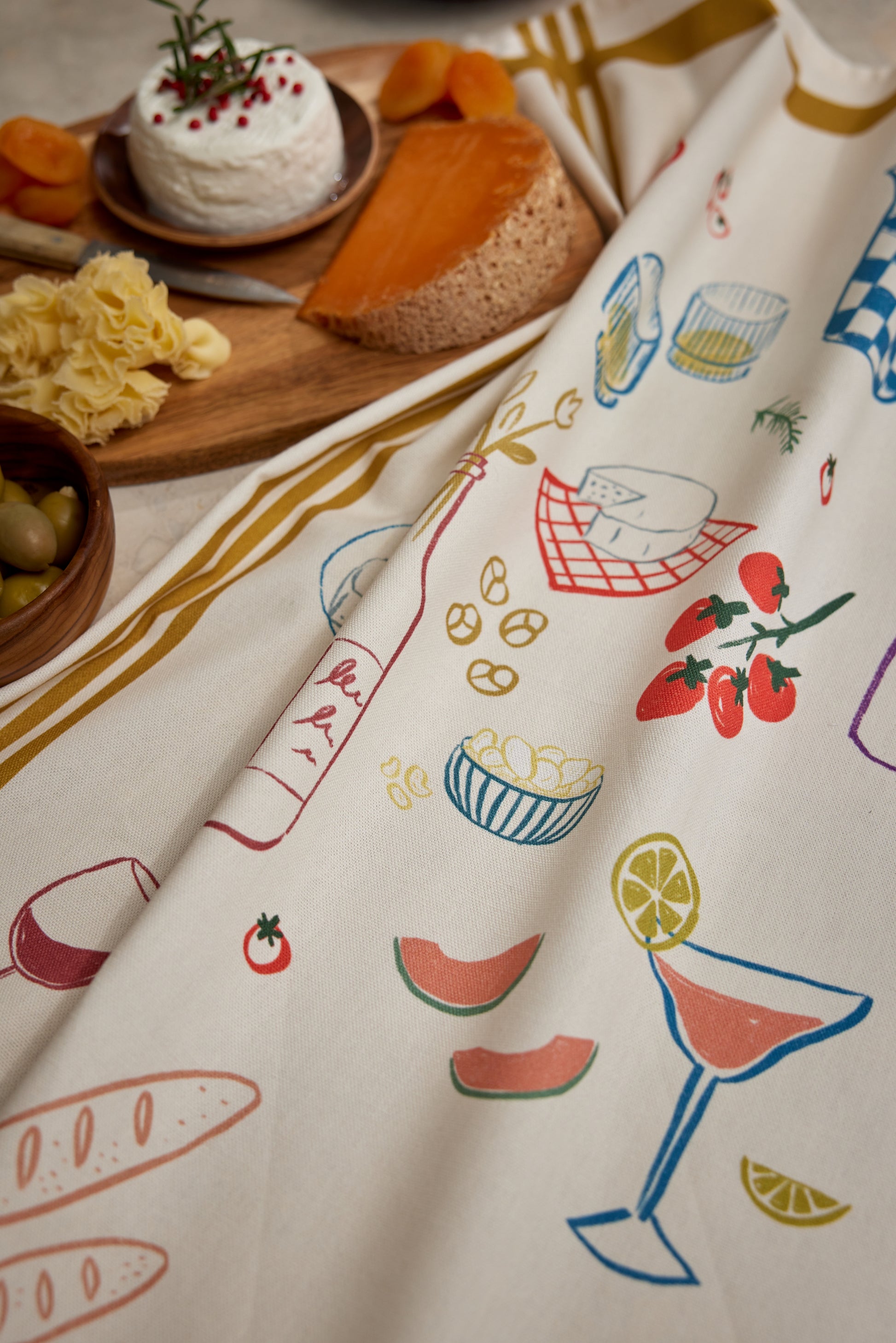 Rectangular Aperitif Dinner Tea Towel