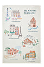 Torchon coton imprimé Maisons Françaises – Coucke