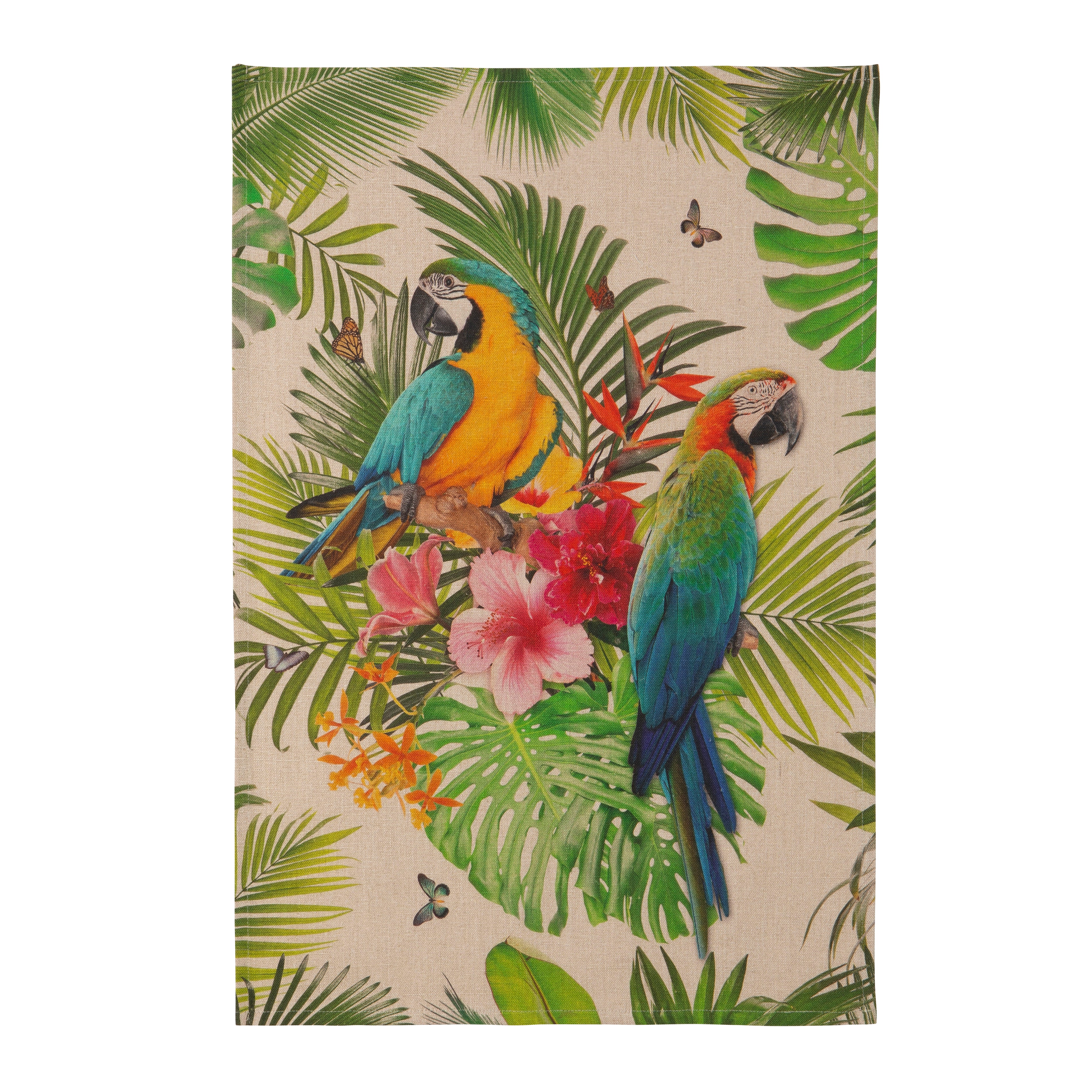 Tropical Rectangular Dish Towel