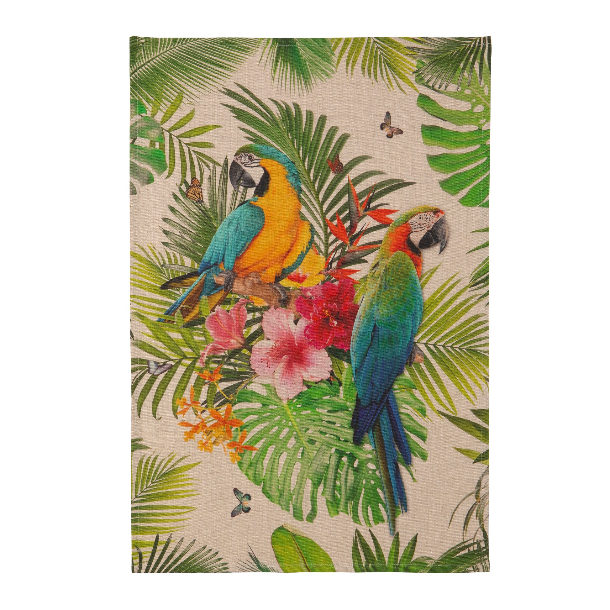 Tropical Rectangular Dish Towel