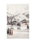 Torchon lin imprimé Paysage Montagnard – Coucke