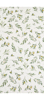 Torchon métis coton & lin imprimé Olives – Coucke