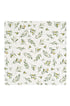 Serviettes de table coton & lin imprimé Olives Carrées (Lot de 6) – Coucke