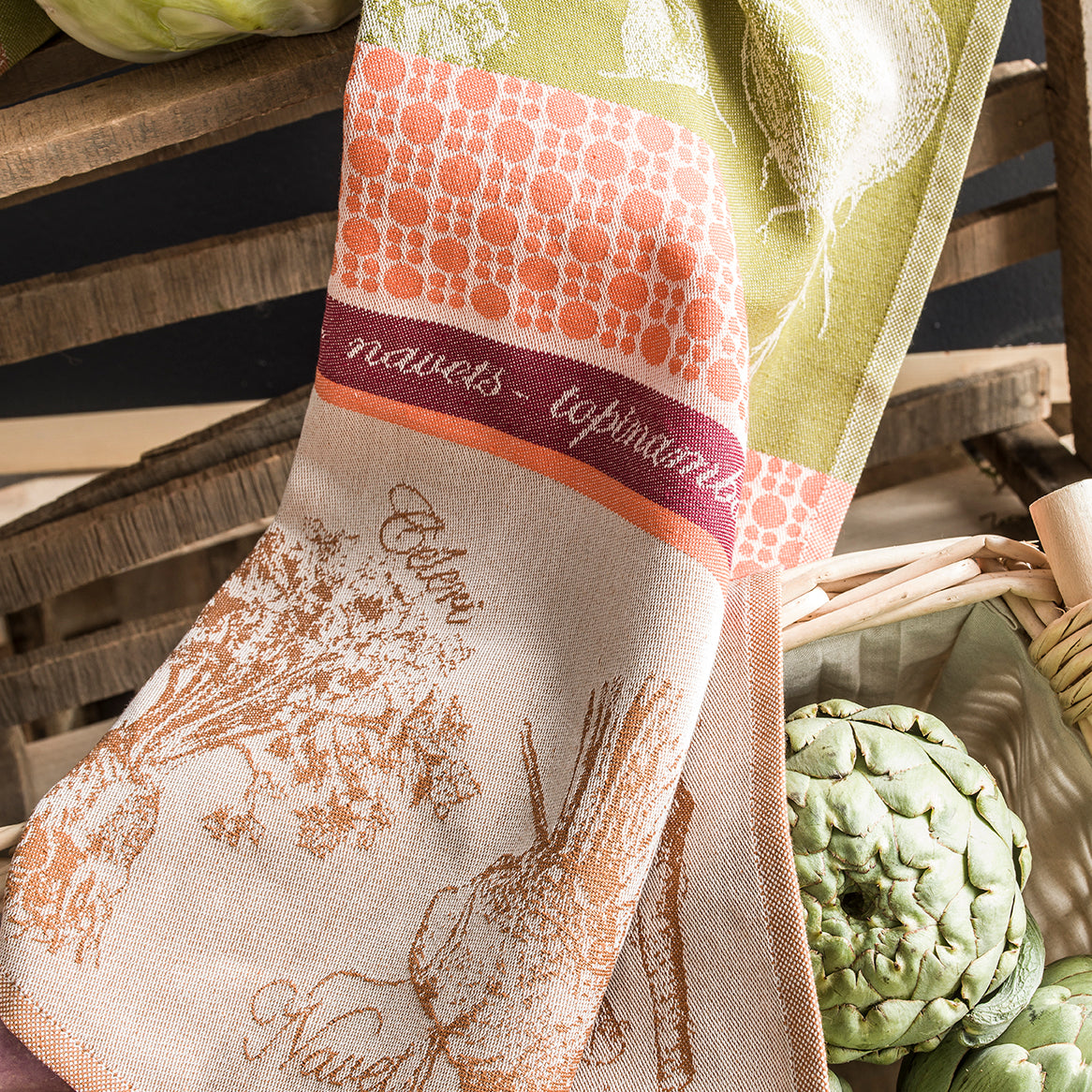 Root Vegetable Tea Towel