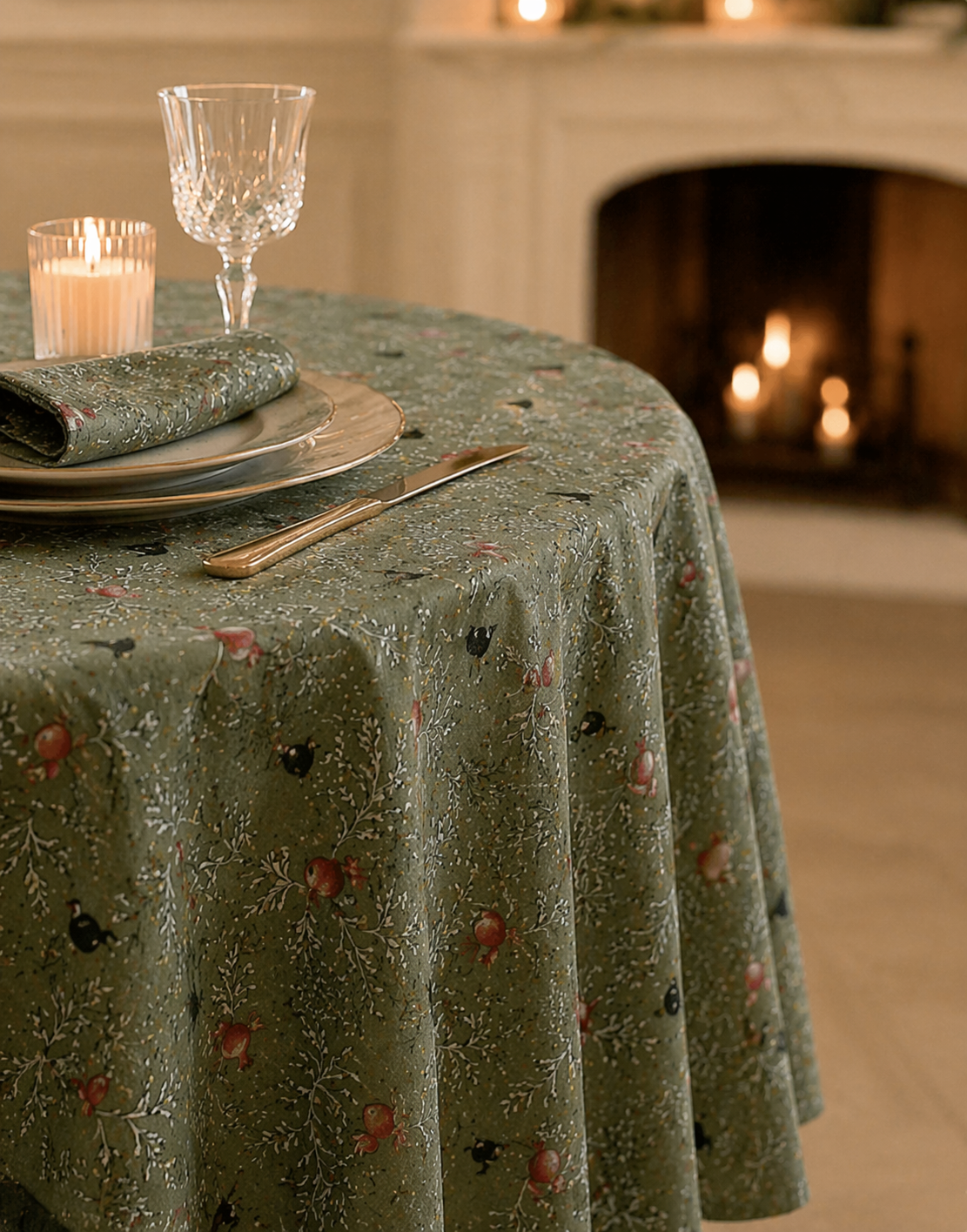 Nappe Grenades Ronde